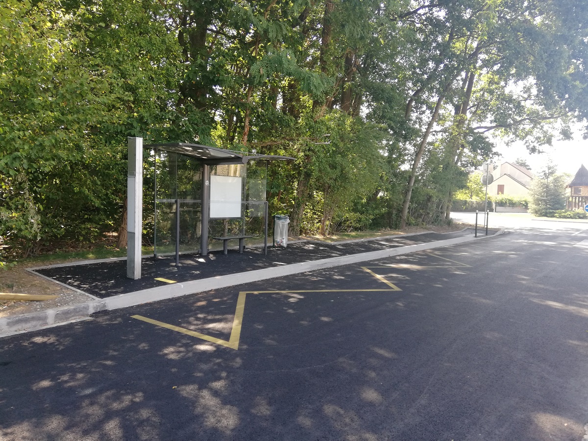Mise aux normes PMR d'arrêts de bus à Boissy Saint Léger(94)